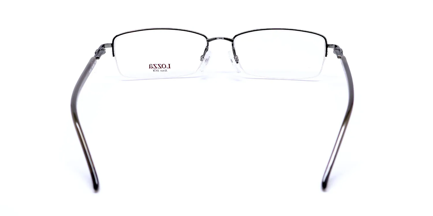 Lozza Vl2124 0689 Eyeglasses Gunmetal 54mm 5