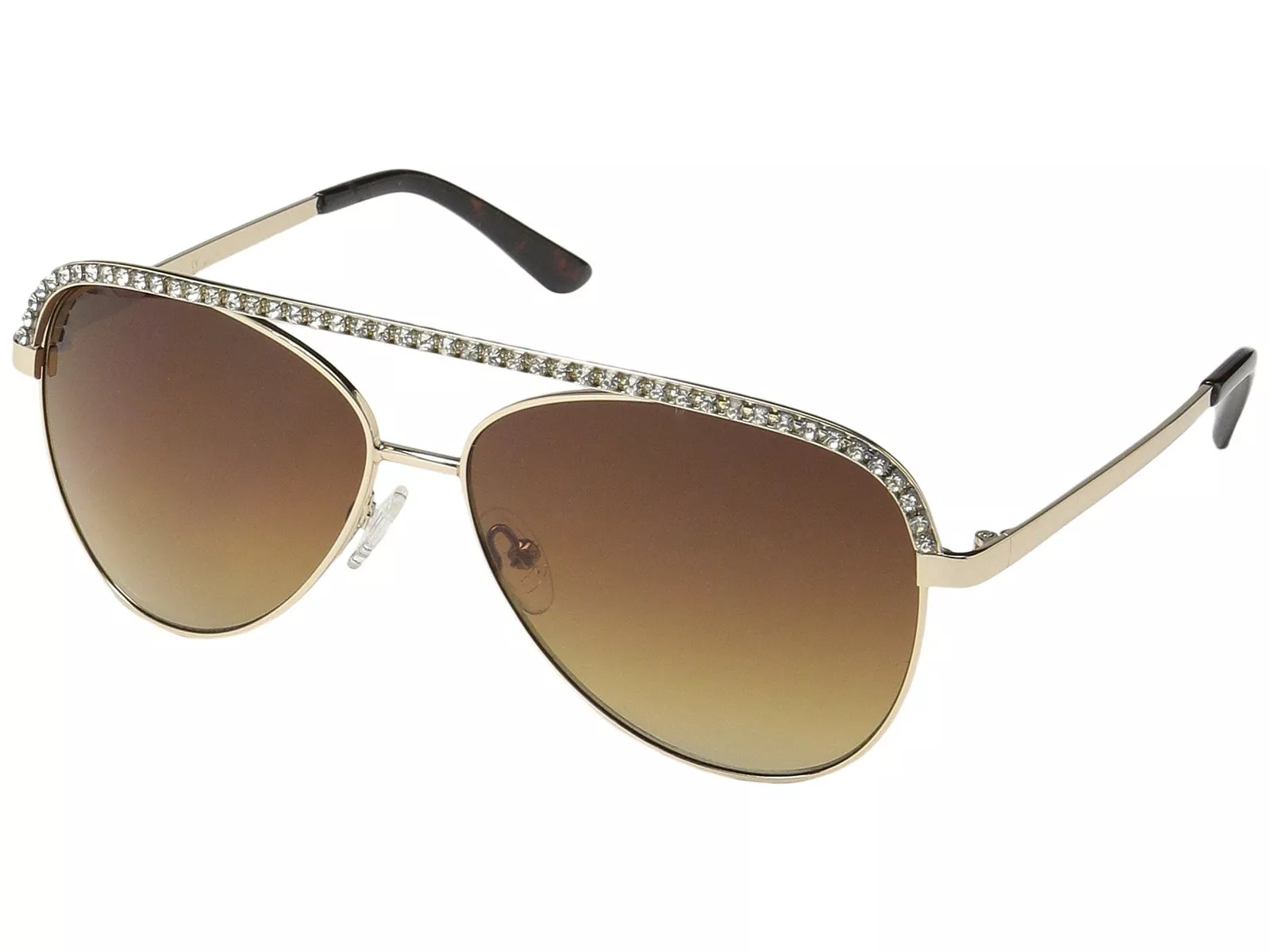 Bebe BB7153 717 Sunglasses Gold 57mm Women