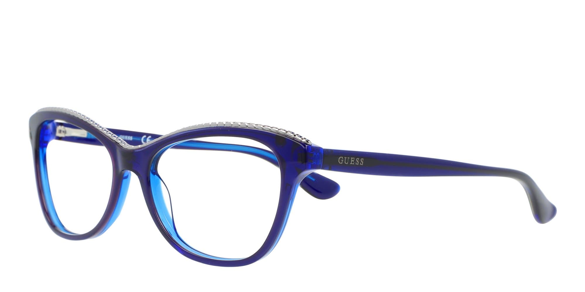 Guess GU2624 092 Eyeglasses Blue 53mm Women