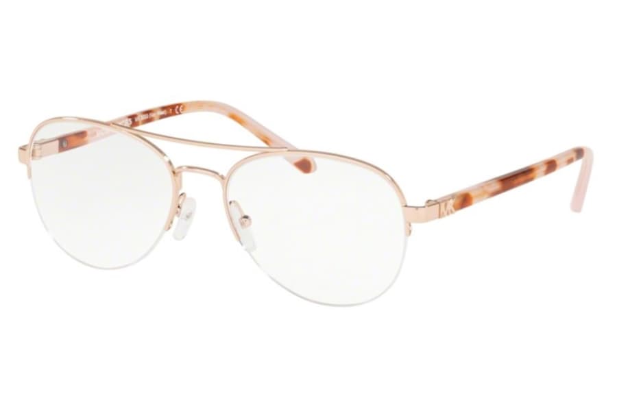 Michael Kors MK3033 Key West 1108 Eyeglasses Rose Gold 54mm Men