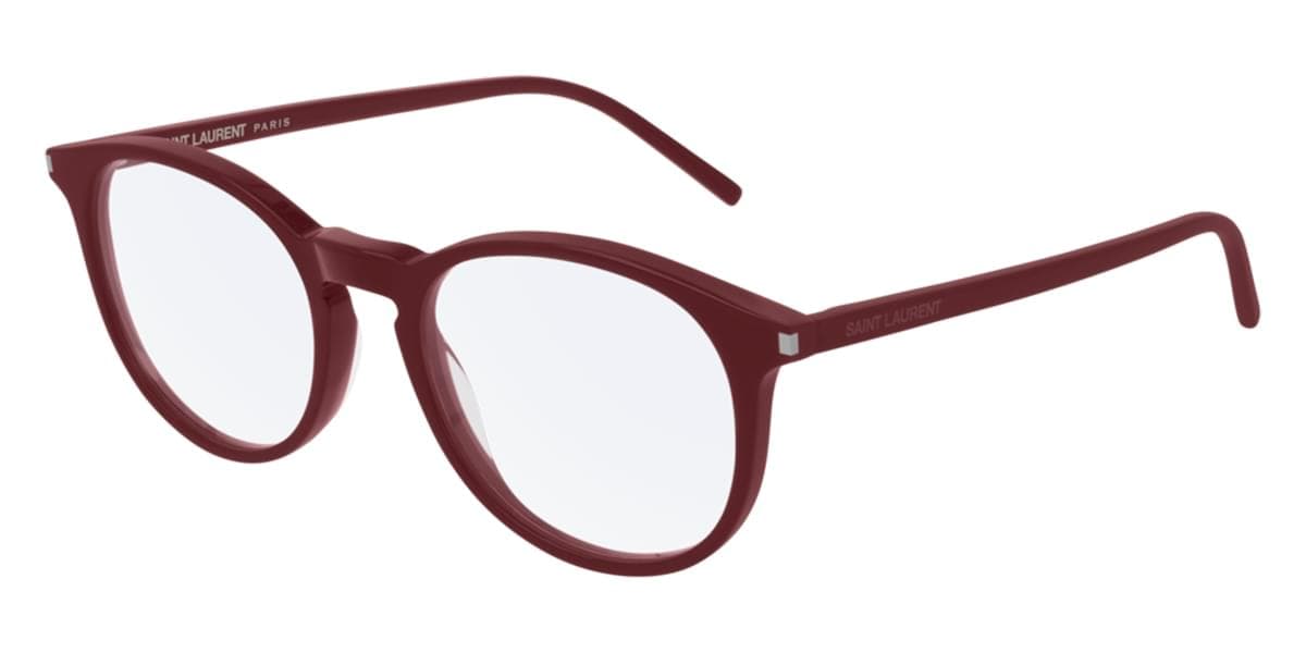 Saint Laurent SL106 011 SL 106 Eyeglasses Red 50mm Men