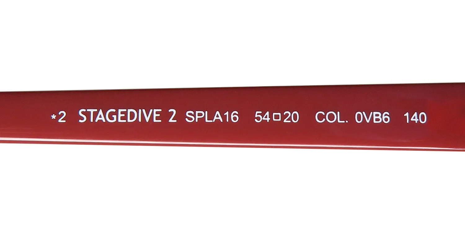 Police Spla16 0vb6 Sunglasses Burgundy 54mm 8