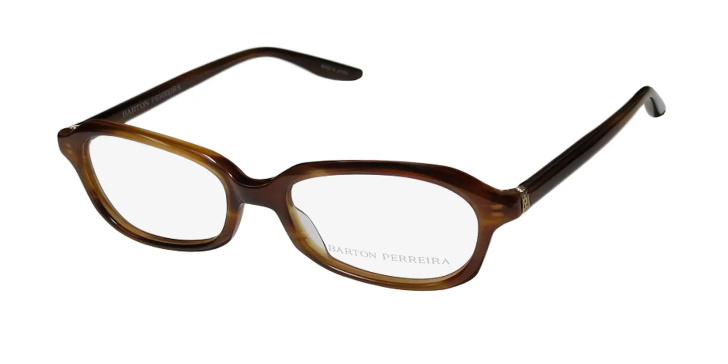 Barton Perreira Raynette umt/gol Eyeglasses Amber Brown 51mm