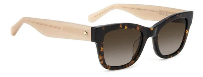 Kate Spade KS AIMEE/S 0086 Sunglasses Havana 50mm Women 3