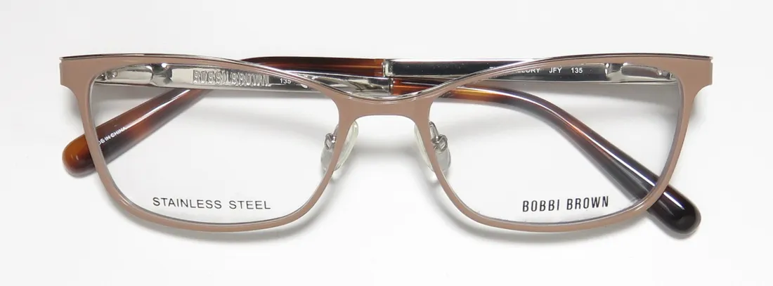 Bobbi Brown The Mallory jfy Eyeglasses Solid Nude 52mm 2