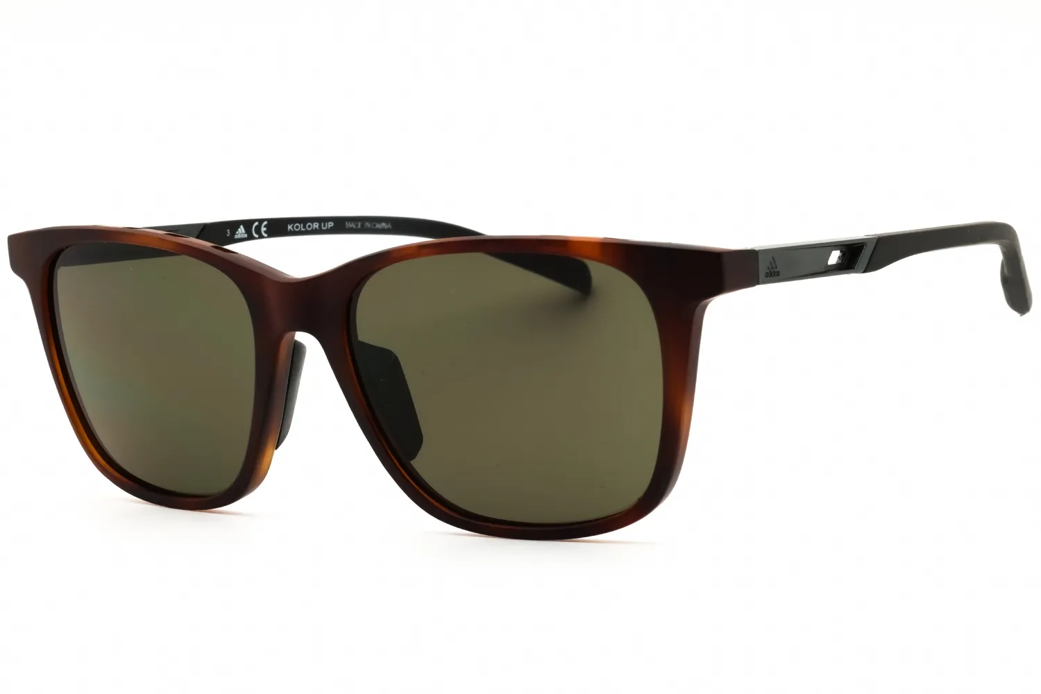 Adidas SP0051 52N Sunglasses Dark Havana 55mm Men