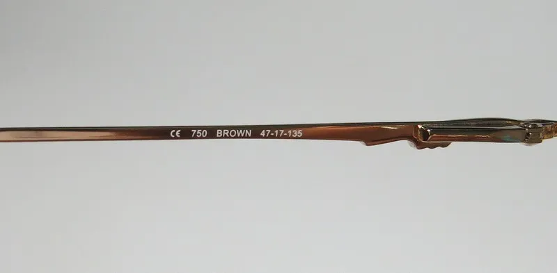 Elite Eyewear Intelli 750 brown Eyeglasses Brown 47mm 8
