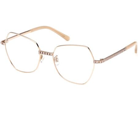 Swarovski SK5422-H SK5422-H Eyeglasses Rose Gold 55mm Women