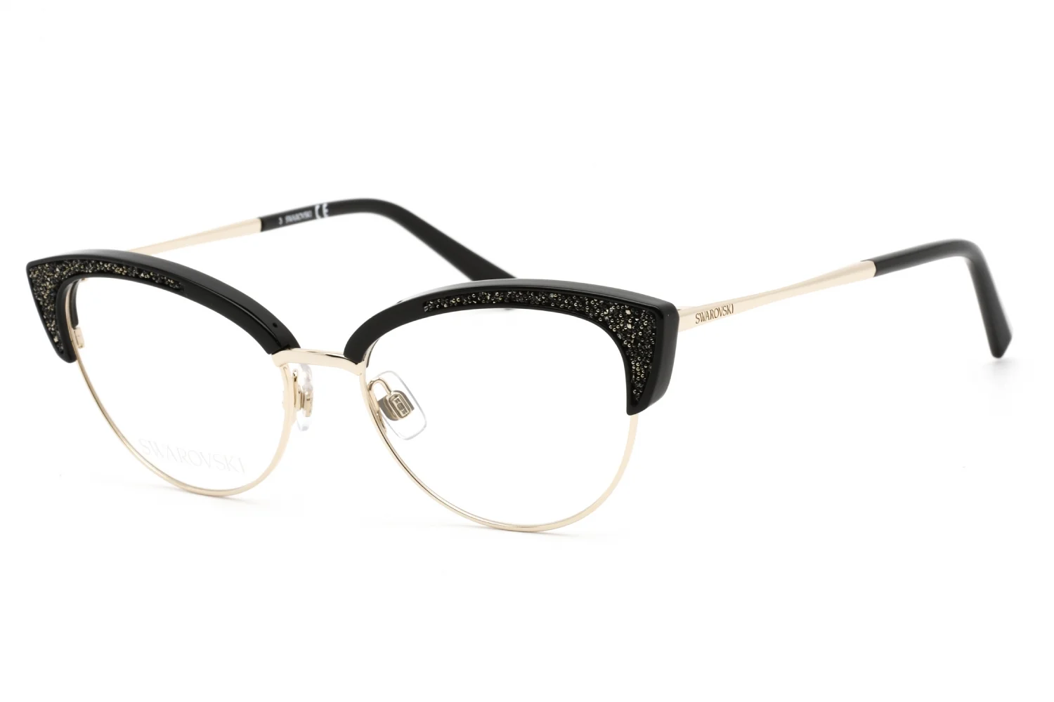 Swarovski SK5363 032 Eyeglasses Pale Gold 53mm Women