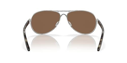 Oakley Feedback OO4079 47 Sunglasses Satin Chrome 59mm Women 4