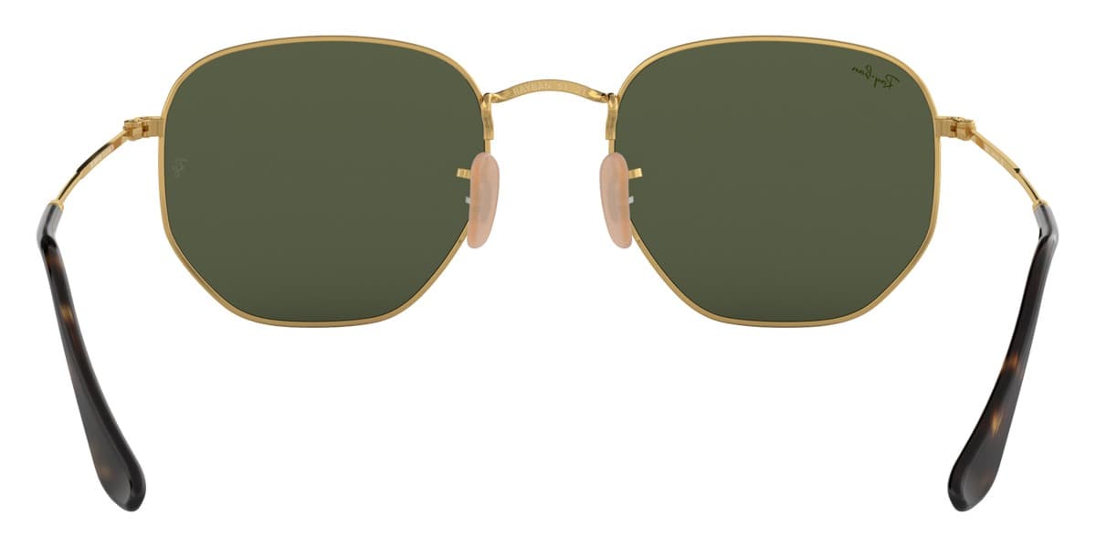 Ray-Ban RB3548N 001 Sunglasses Gold 54mm Unisex 4
