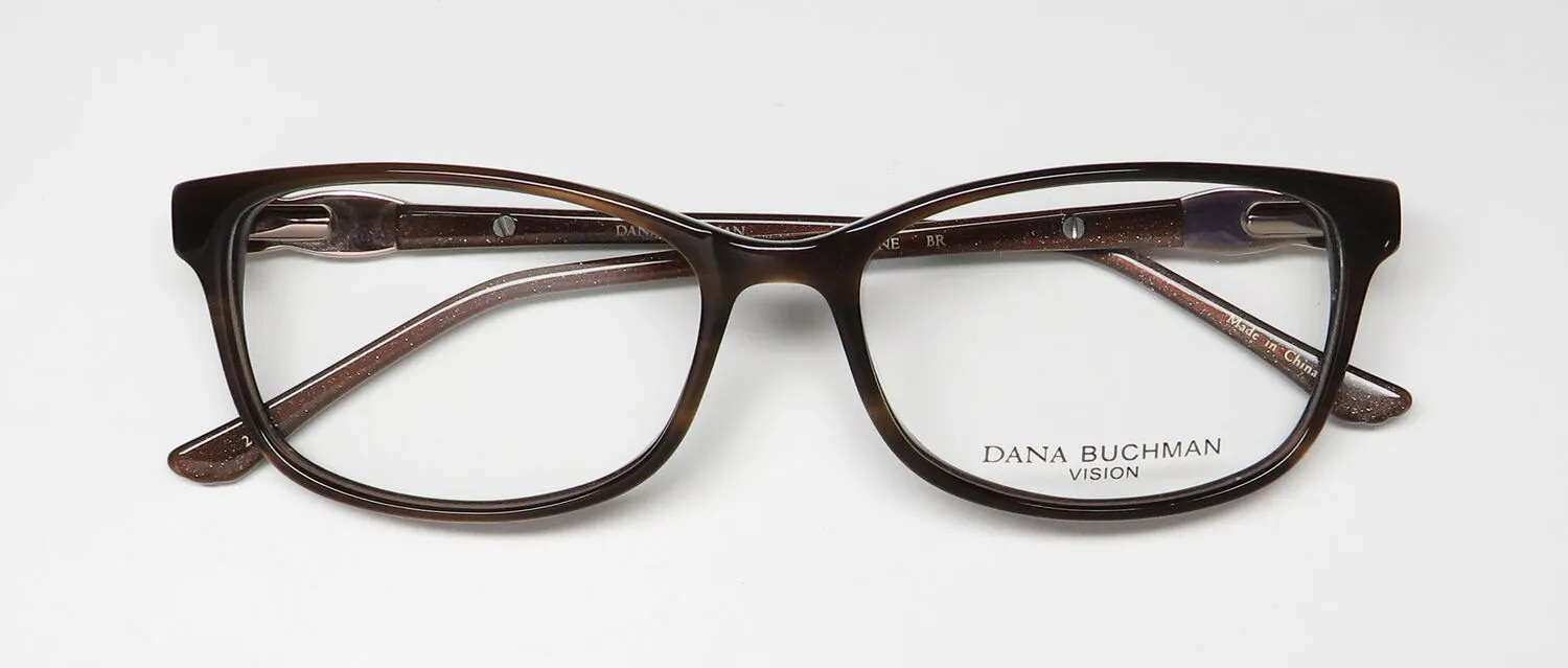 Dana Buchman Laine br Eyeglasses Brown 52mm 2