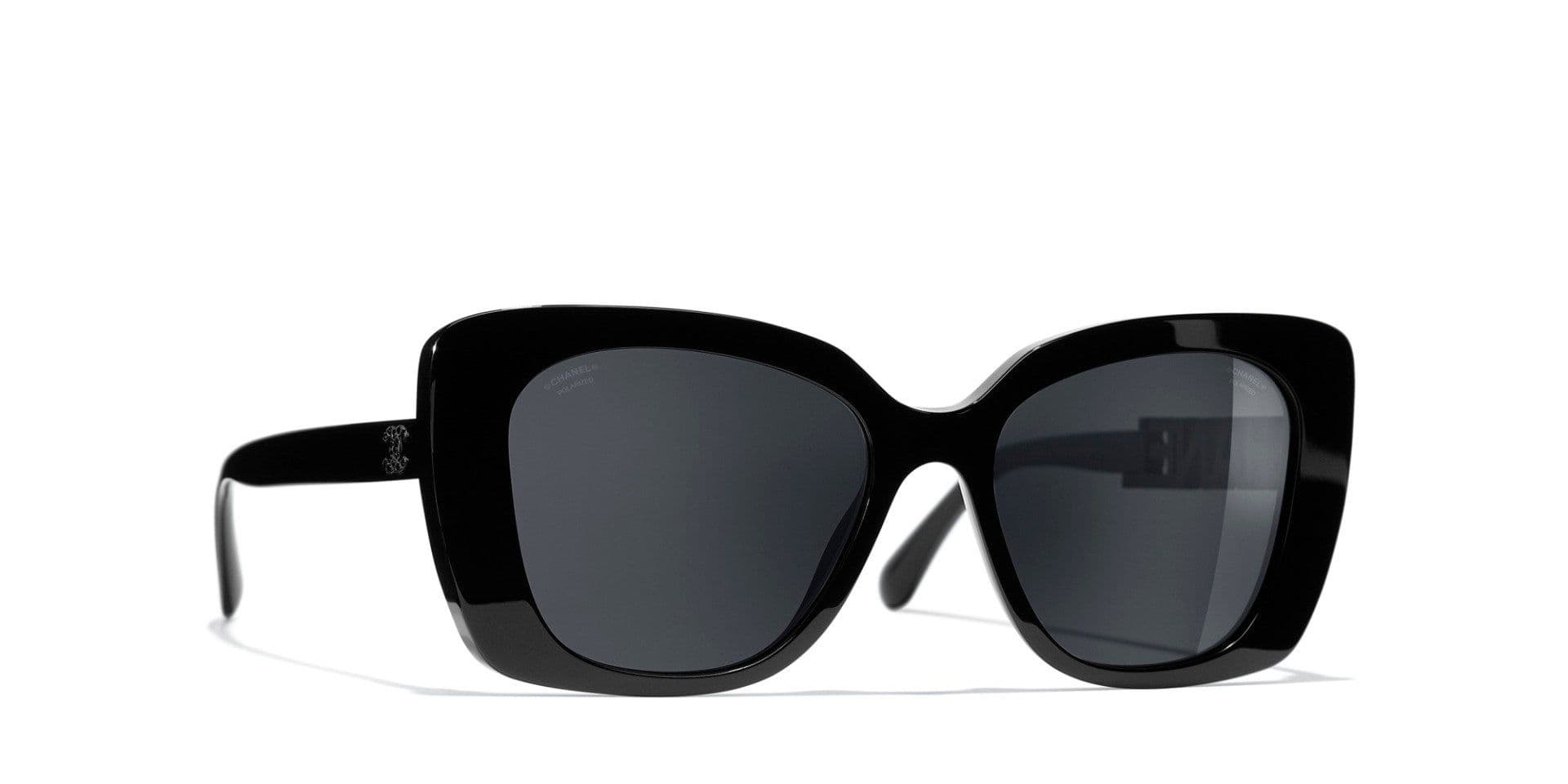 Chanel 5422-B c.501/T8 Sunglasses Black 140mm Women