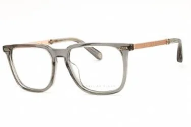 Philipp Plein VPP058M 5409MB Eyeglasses Shiny Transparent Grey