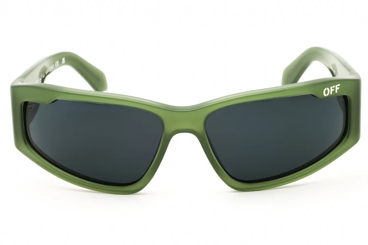 Off White KIMBALL118 5707 Sunglasses Olive Green 64mm Women 2