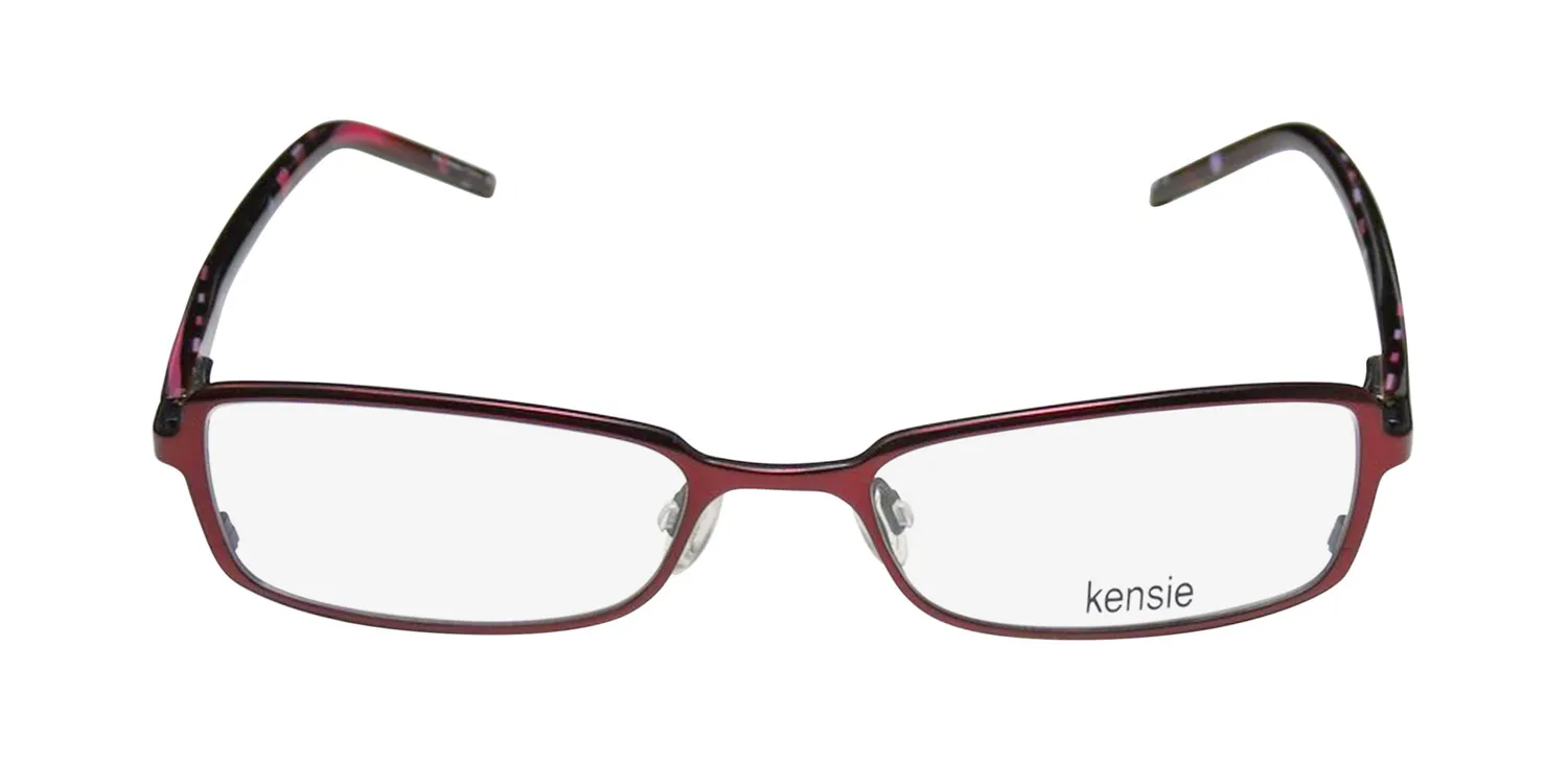 Kensie Curiosity me Eyeglasses Burgundy 50mm 3
