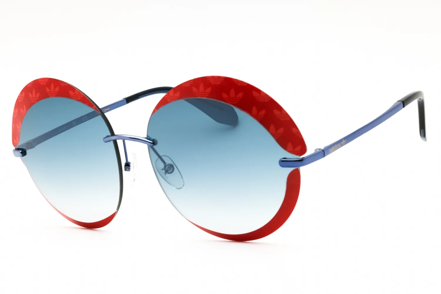 Adidas OR0019 68C Sunglasses Red 67mm Women