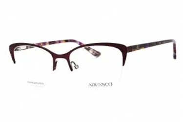 Adensco AD 241 0U7I 00 Eyeglasses Matte Plum