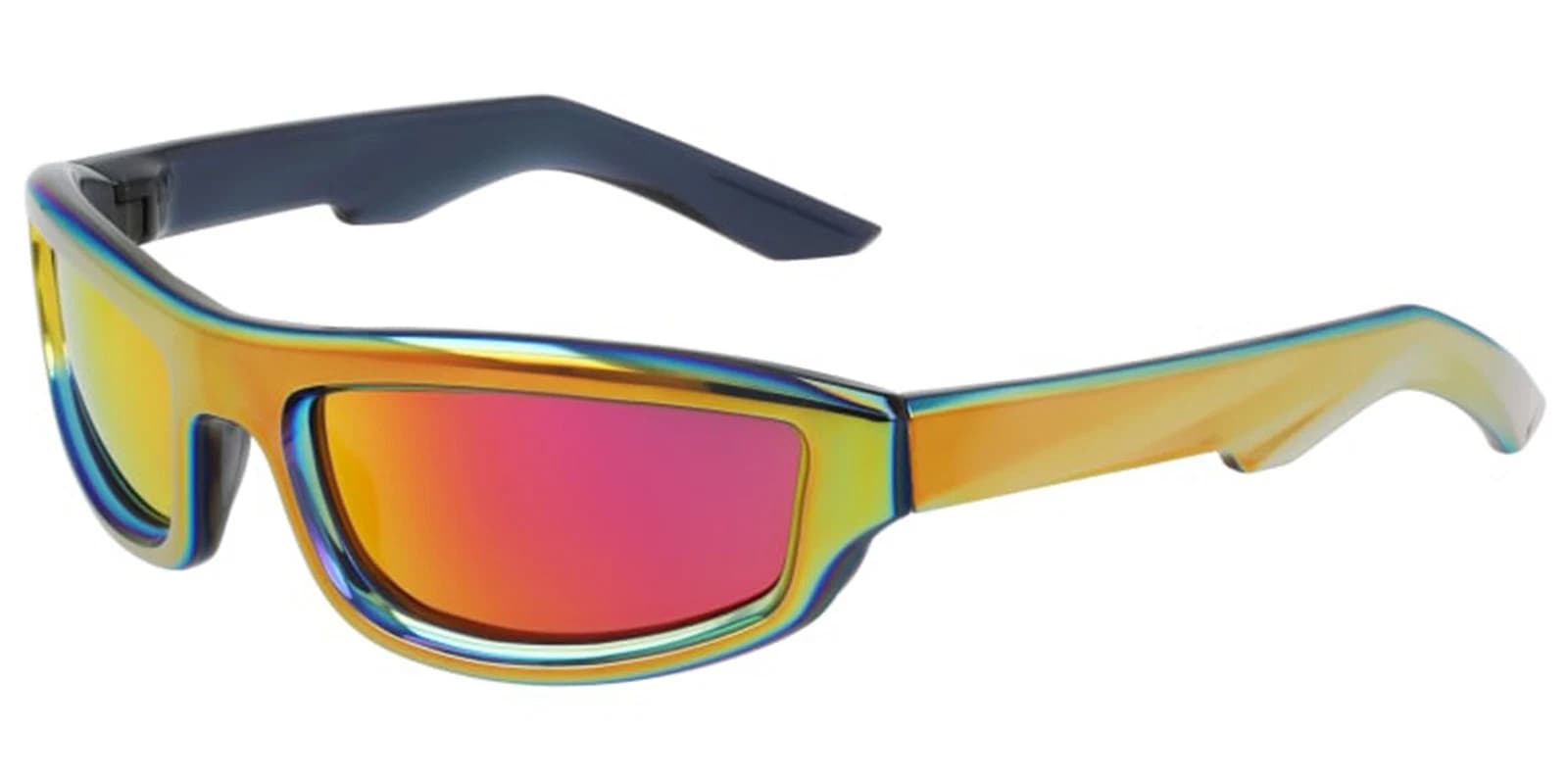 Nike LUCENT FLASH EV24050 891 Sunglasses Total Orange Mirror 56mm Men
