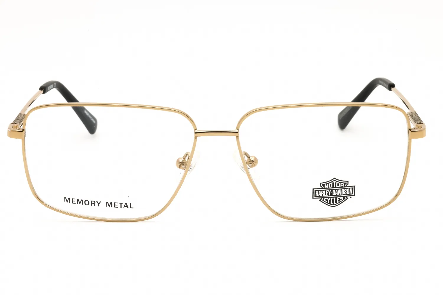 Harley Davidson HD0954 032 Eyeglasses Pale Gold 59mm Men 2