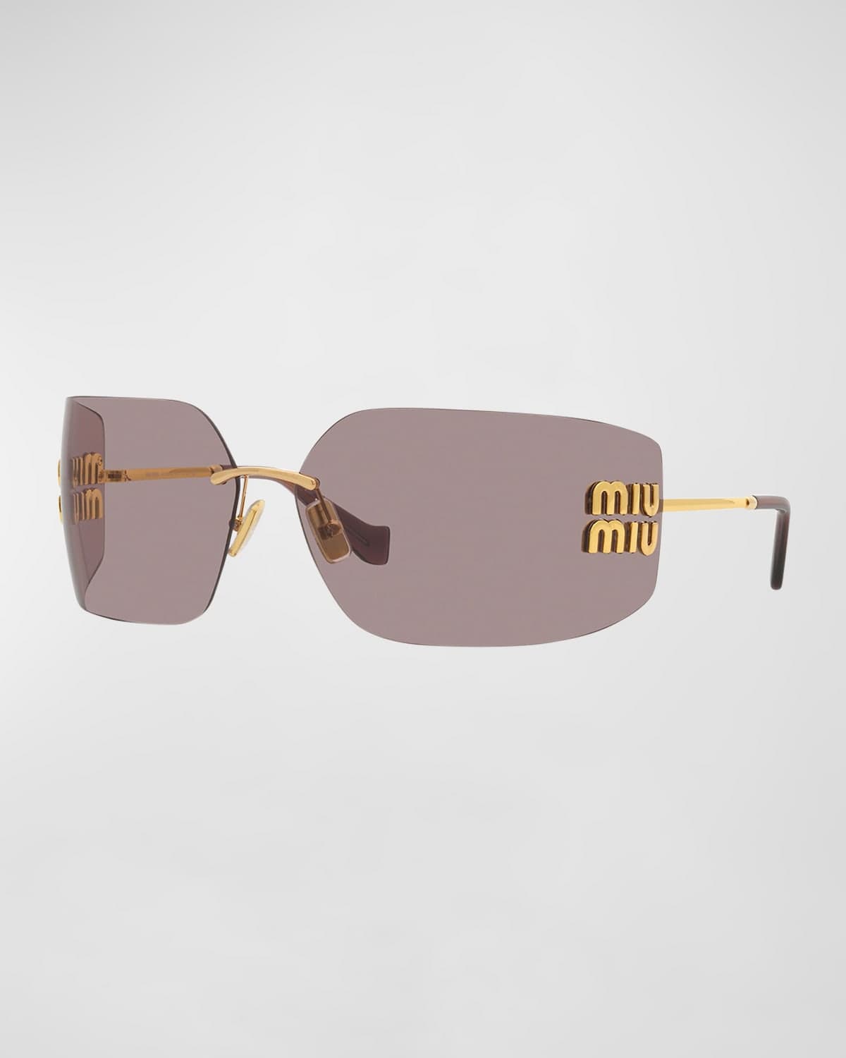 Miu Miu SMU54Y 5AK-06I Sunglasses Gold 110mm Women