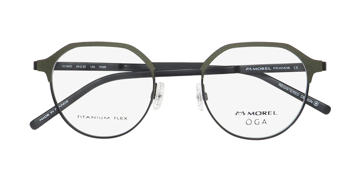 Morel Oga 10184o vn20 Eyeglasses Green 49mm 2