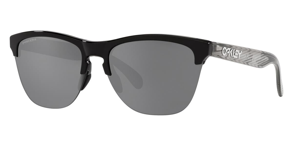 Oakley Frogskins Lite OO9374 4863 Sunglasses Polished Black 63mm Unisex