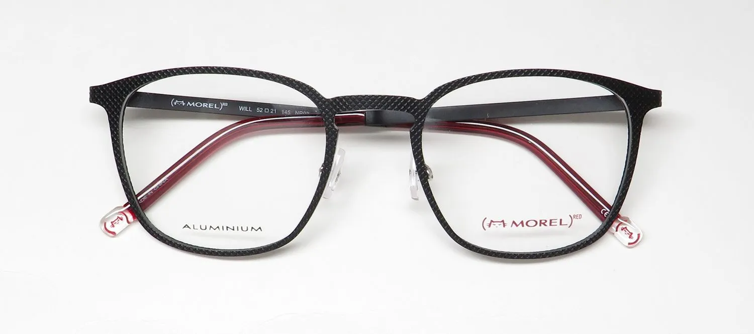 Morel Red Will 90014c nr03 Eyeglasses Black 52mm Unisex 2