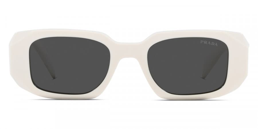 Prada SPR17WF 1425S0 Sunglasses White 51mm Women 2