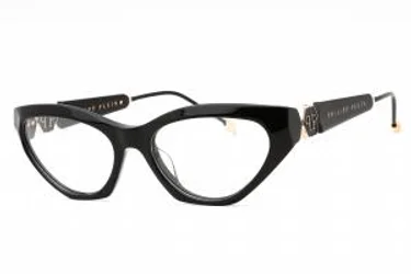 Philipp Plein VPP069S 0700 Eyeglasses Shiny Black 55mm