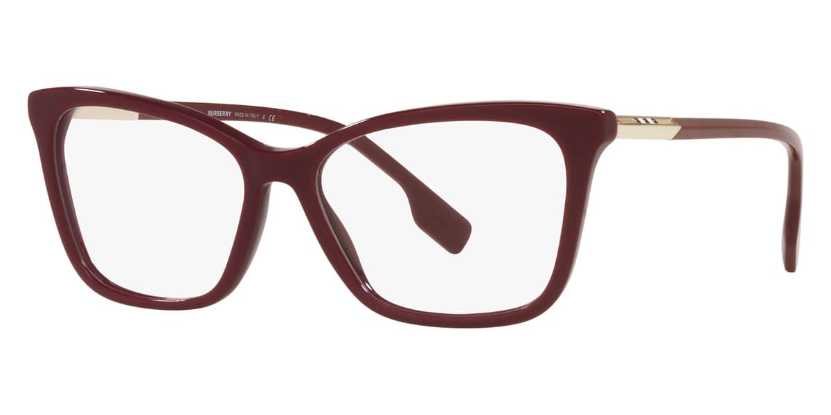 Burberry BE2348 SALLY 3403 Eyeglasses Bordeaux 55mm Women