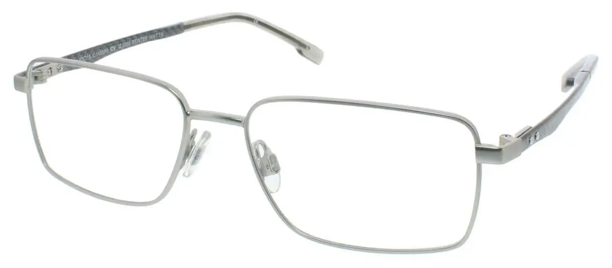 IZOD IZ2098 Eyeglasses Pewter Matte 53mm Men