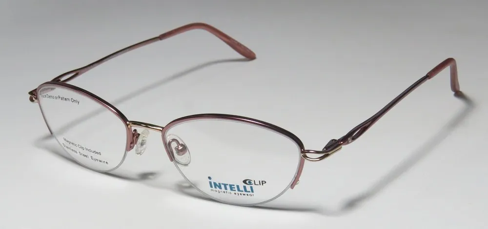 Elite Eyewear 712 pink / gold Eyeglasses Pink 51mm 2
