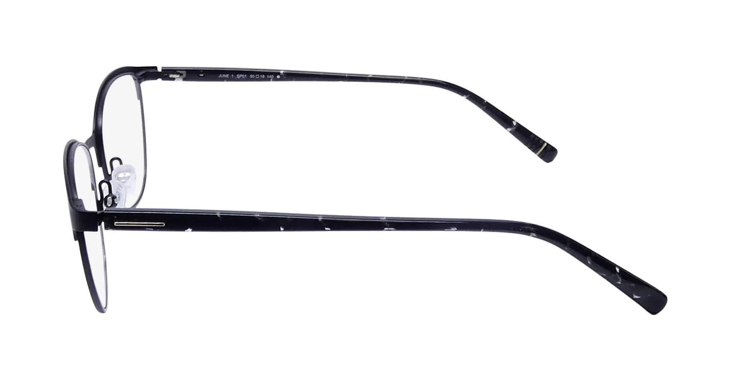 Morel June 1 sp01 Eyeglasses Black 50mm 4