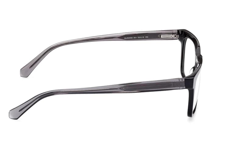 Guess GU50059 001 Eyeglasses Shiny Black 53mm Men 5