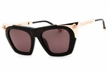 Philipp Plein SPP134S 0722 Sunglasses Shiny Havana 52mm