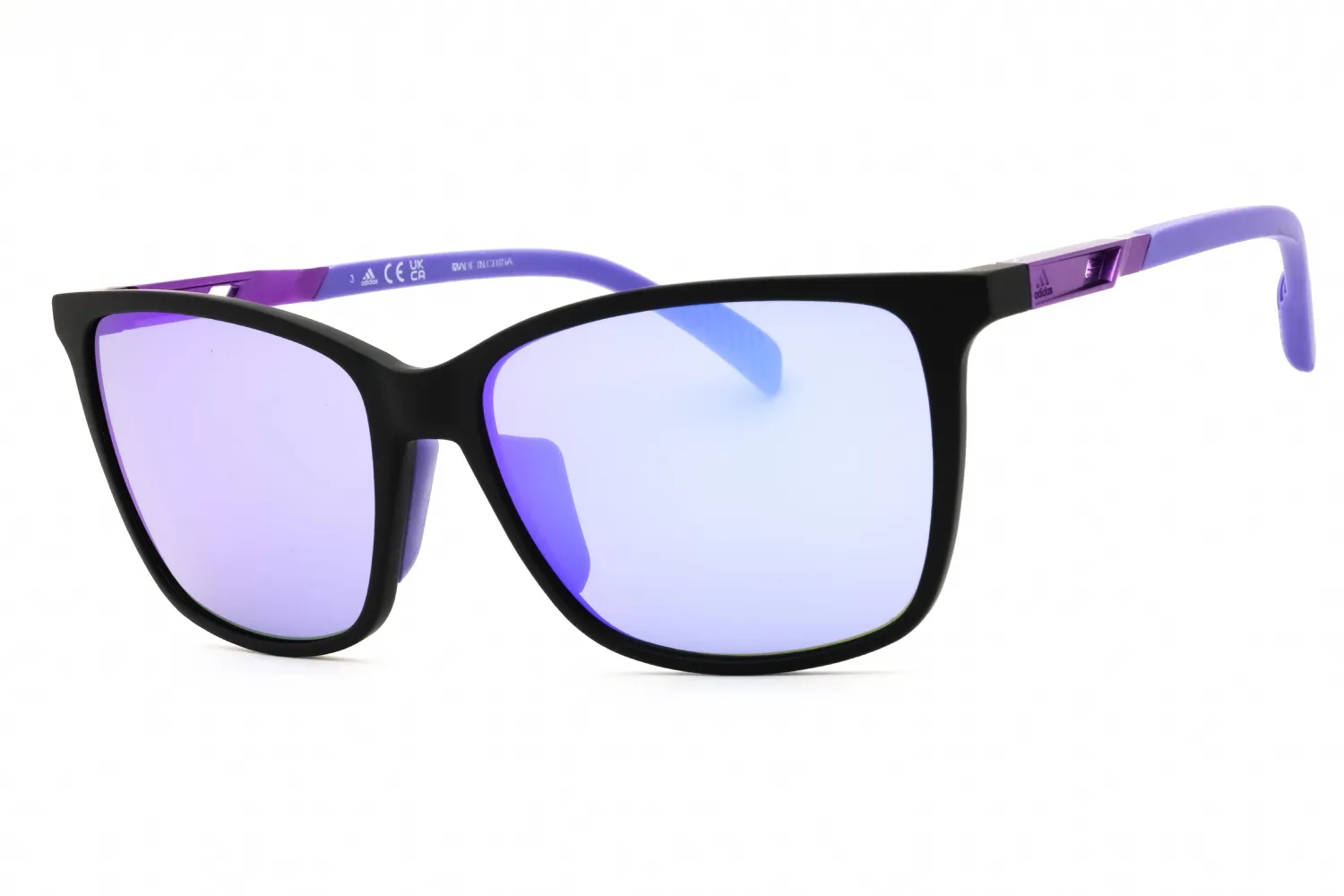 Adidas SP0059 02Z Sunglasses Matte Black 58mm Women