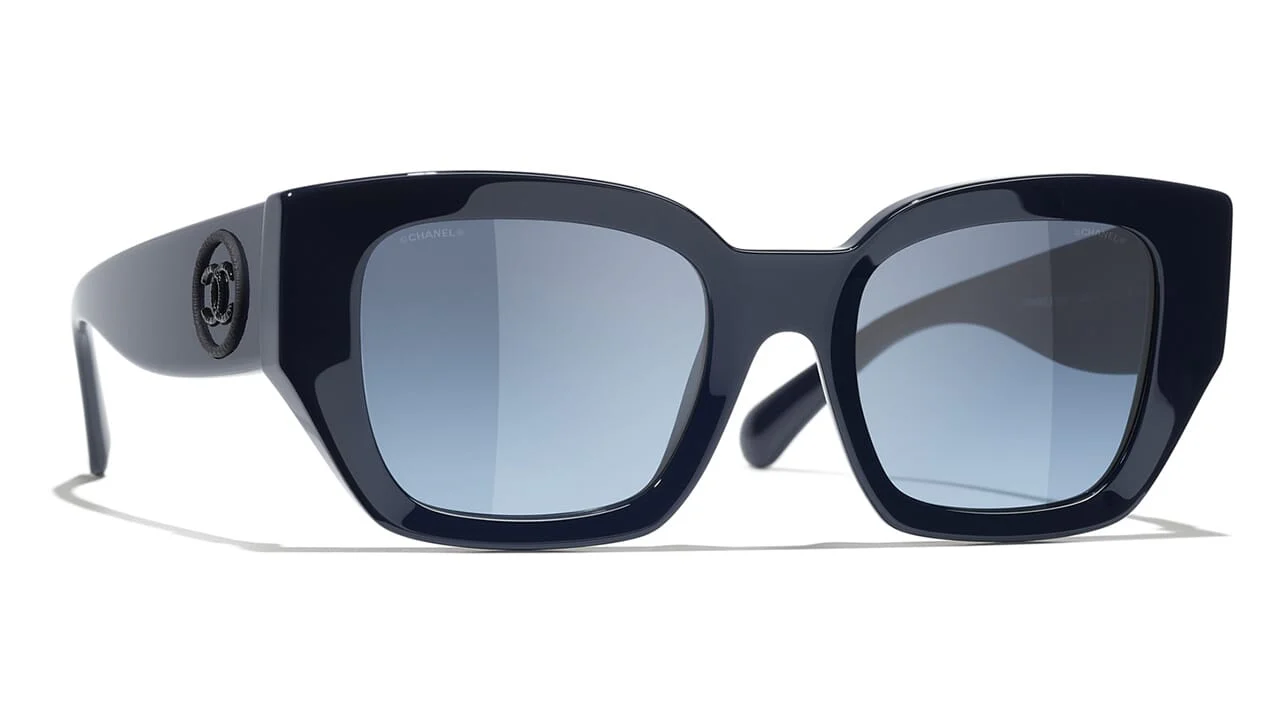 Chanel 5506 1462/S2 Sunglasses Blue 140mm Women