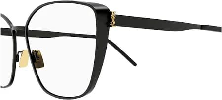 Saint Laurent SLM99 001 001 Eyeglasses Black 60mm Women 2
