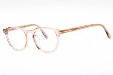 Tom Ford FT5795-K-B 045 Eyeglasses Shiny Light Brown 51mm