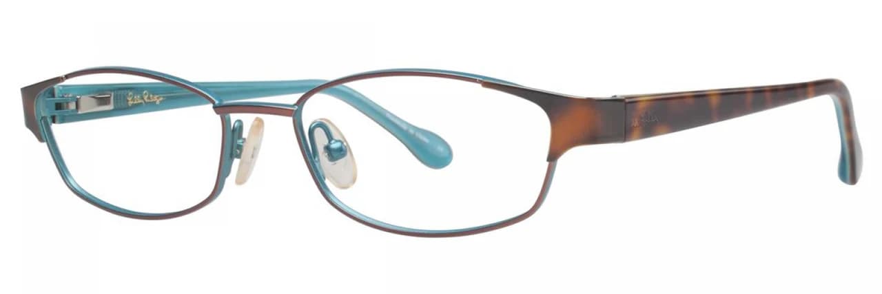 Lilly Pulitzer Jalyn Eyeglasses Aqua 48mm Kids