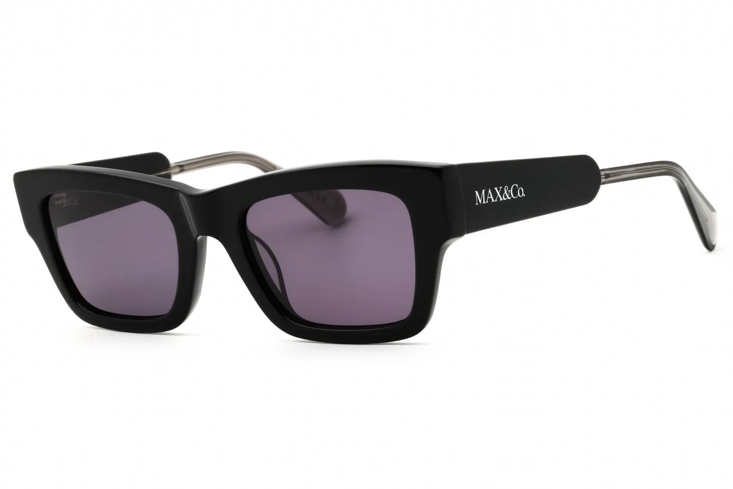 Max &amp; Co MO0081 01A Sunglasses Shiny Black 50mm Women