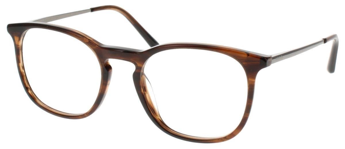 IZOD IZ2102 Eyeglasses Brown Horn 50mm Men