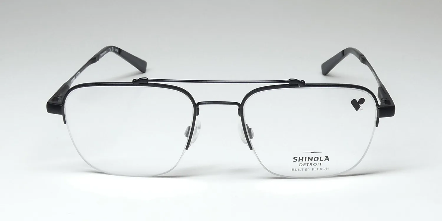 Flexon Shinola 21000 001 Eyeglasses Matte Black 52mm 3
