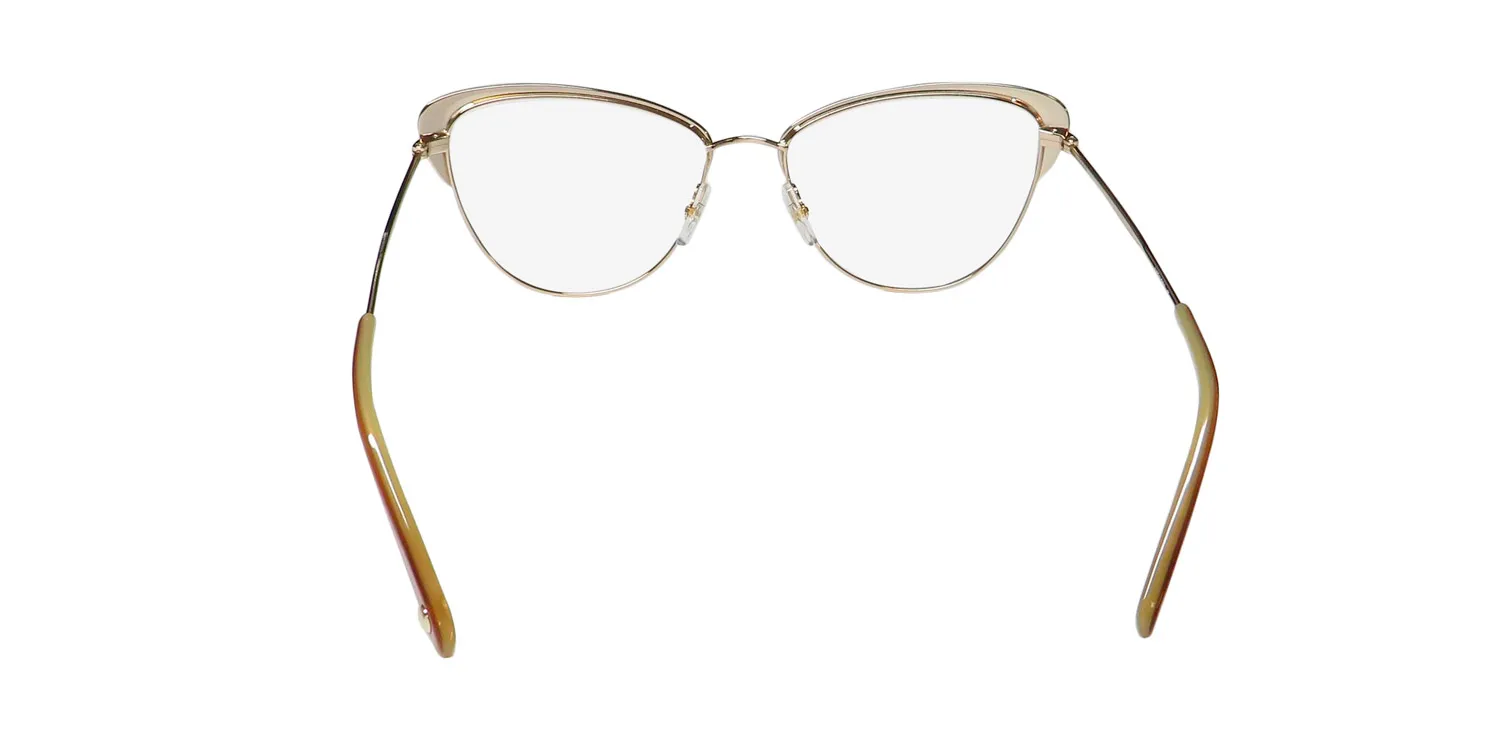 Garrett Leight Vista Blue Light Technology mg-cl Eyeglasses Gold 53mm 5