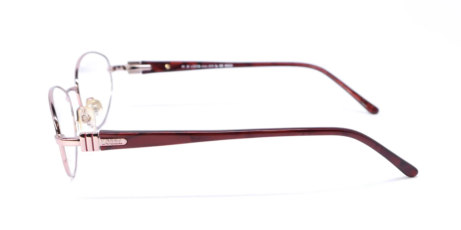 Lozza Vl2044 0sbn Eyeglasses Pink 51mm 4