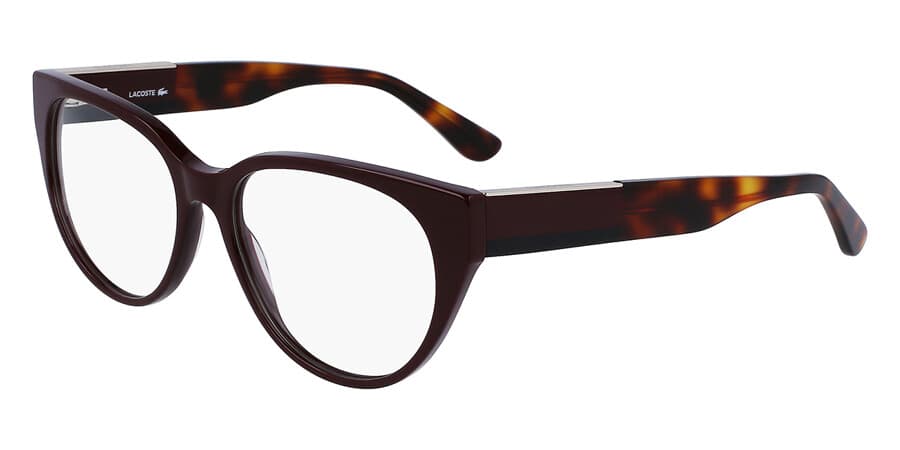 Lacoste L2906 603 Eyeglasses Dark Red 55mm Women