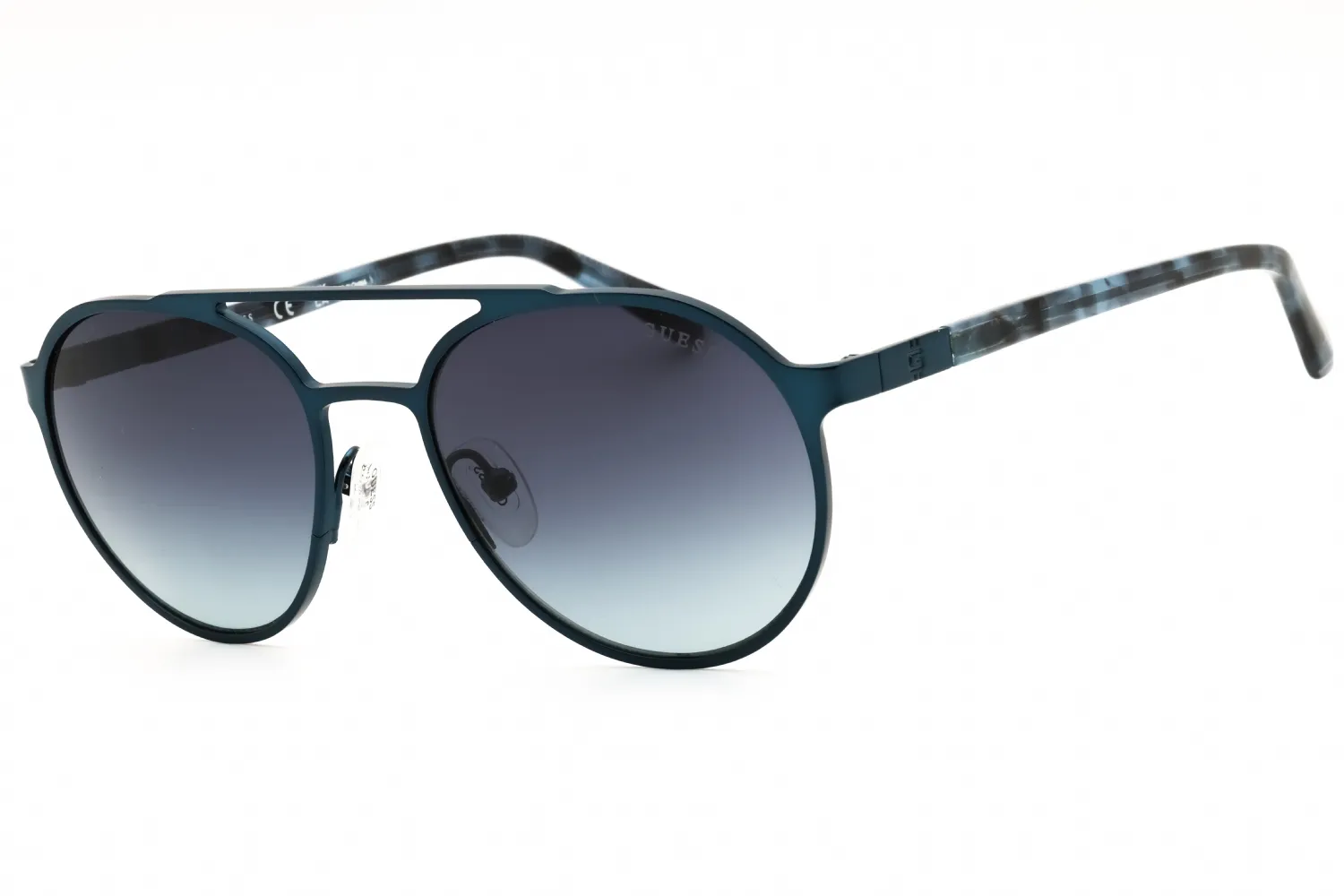 Guess GU00211 91W Sunglasses Matte Blue 52mm Men