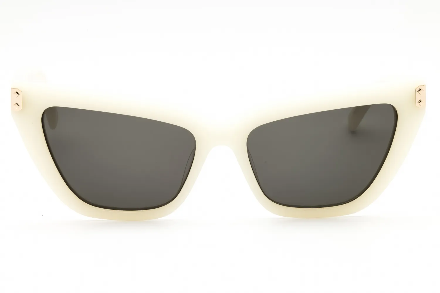 MCM MW0010 21A Sunglasses Shiny White 54mm Women 2