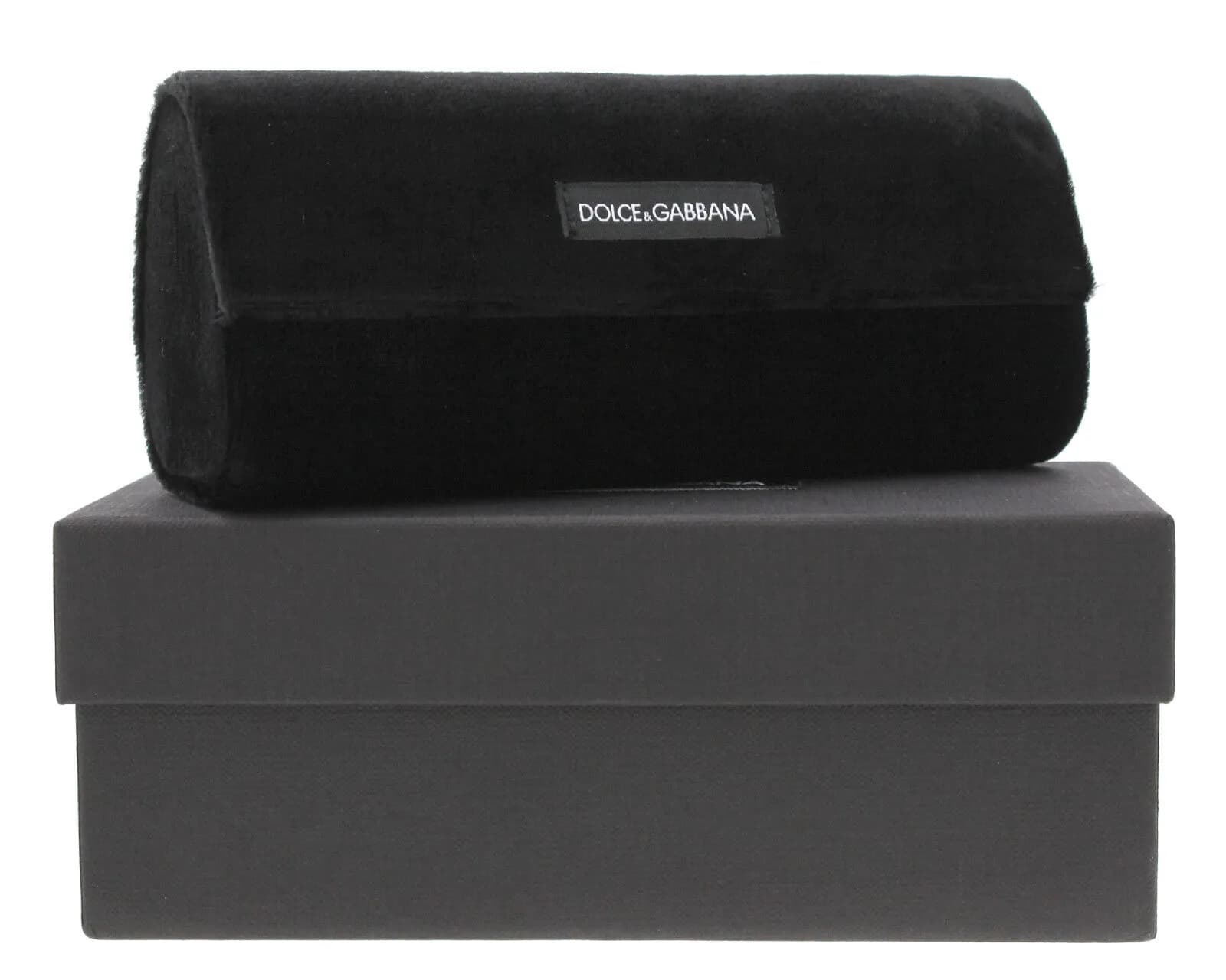 Dolce & Gabbana DG4348 Sunglasses Transparent Blue Havana 54mm Women _Case